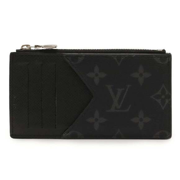 LOUIS VUITTON Taiga Rama Monogram Eclipse Coin and Card Holder, Wallet, Purse...
